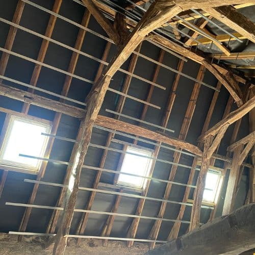 Chantier d'isolation - Entreprise le Pinceau d'Or